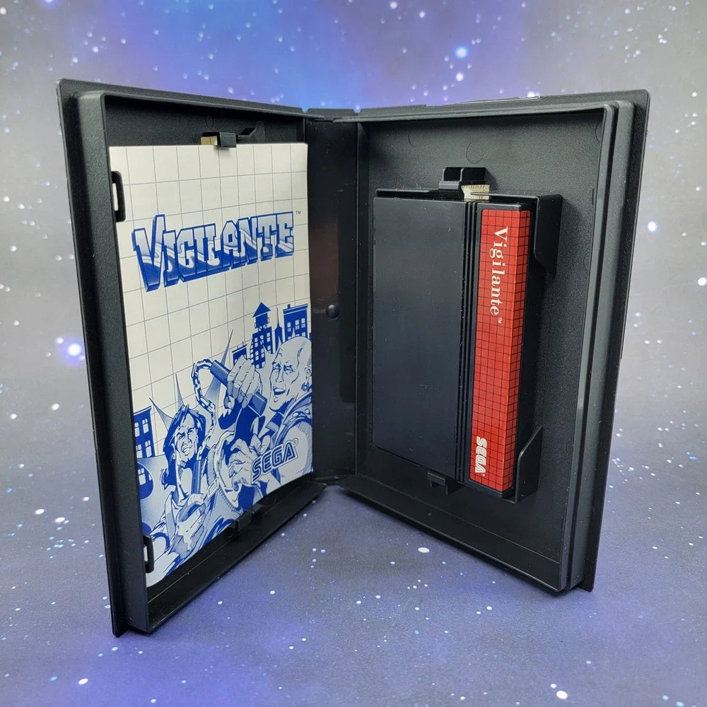 Vigilante Sega Master System 1989 Arcade Beat Em Up CIB 7023 Tonka